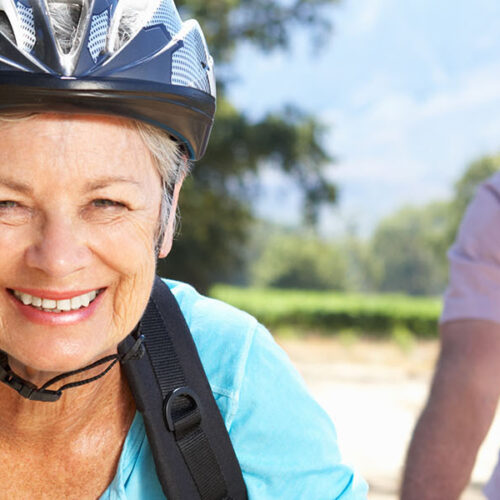 Older couple on cycling diet