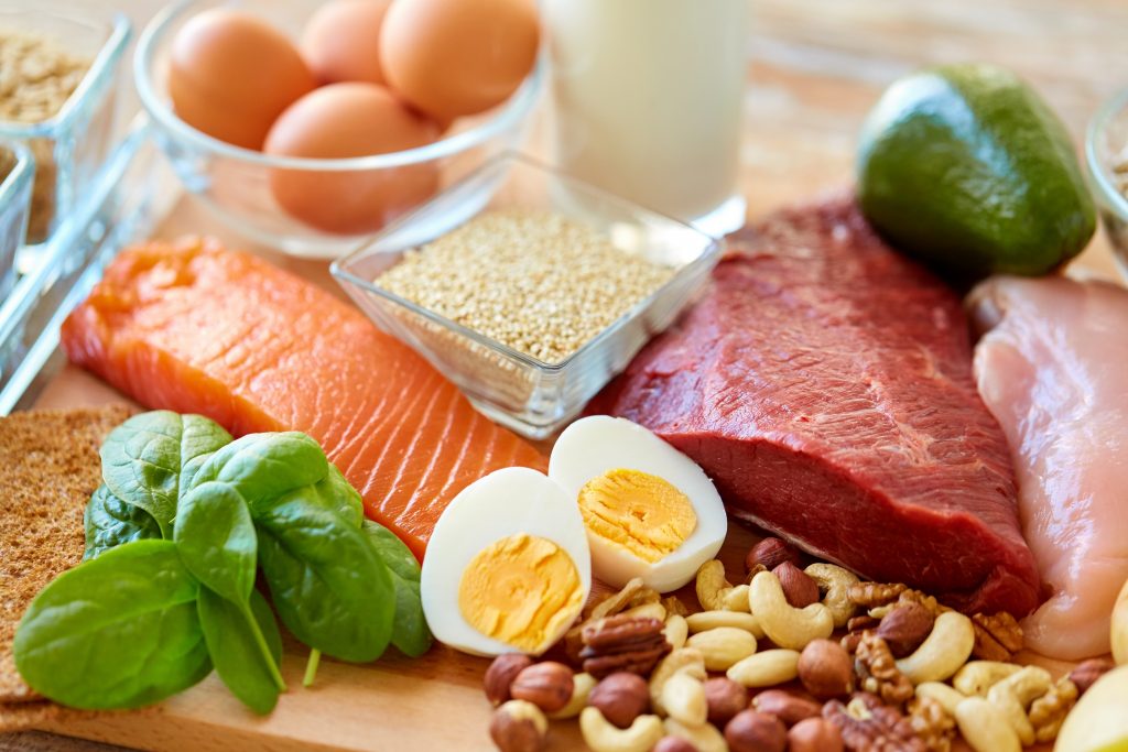 A keto diet is very high in protein