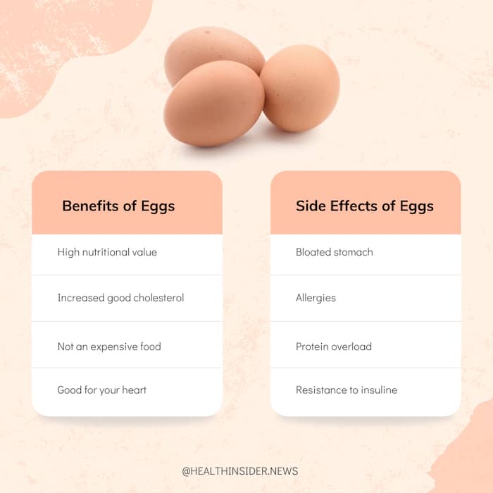 benefits and side effects of eggs