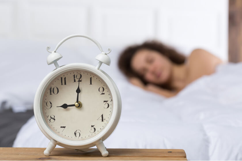 clock-woman-sleeping