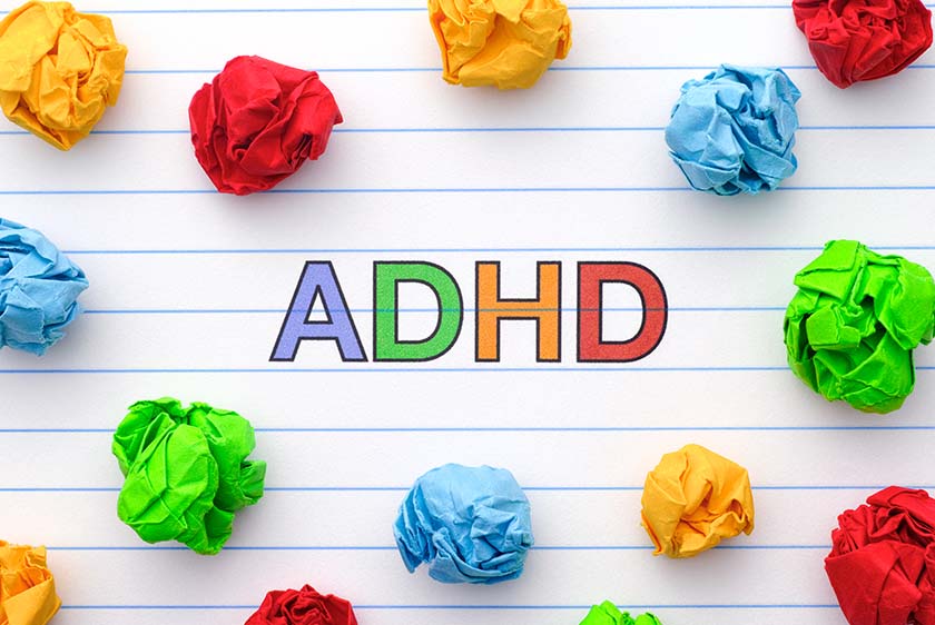 colorful adhd poster