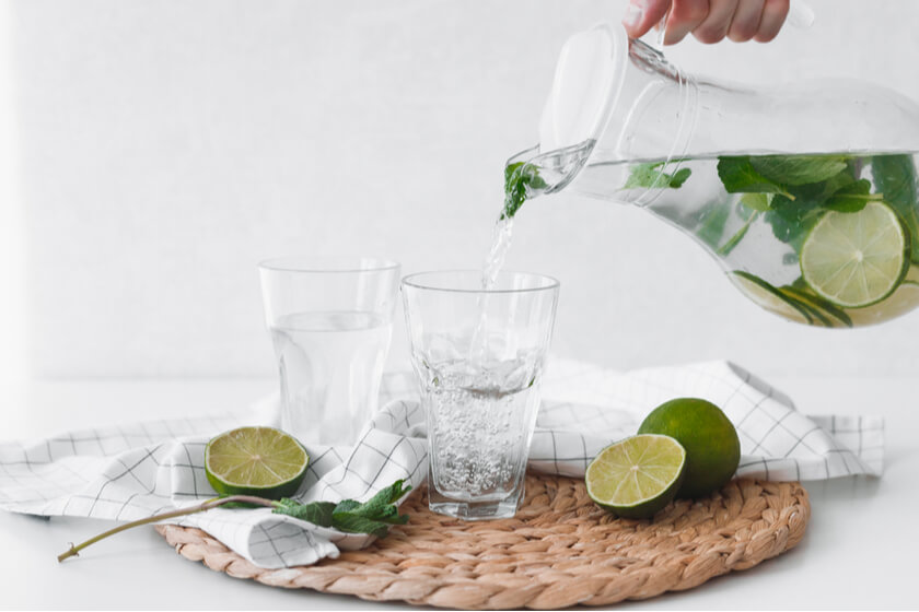 water-with-lime