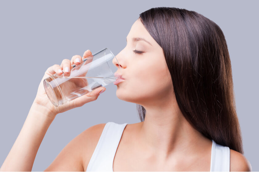 woman-is-drinking-water